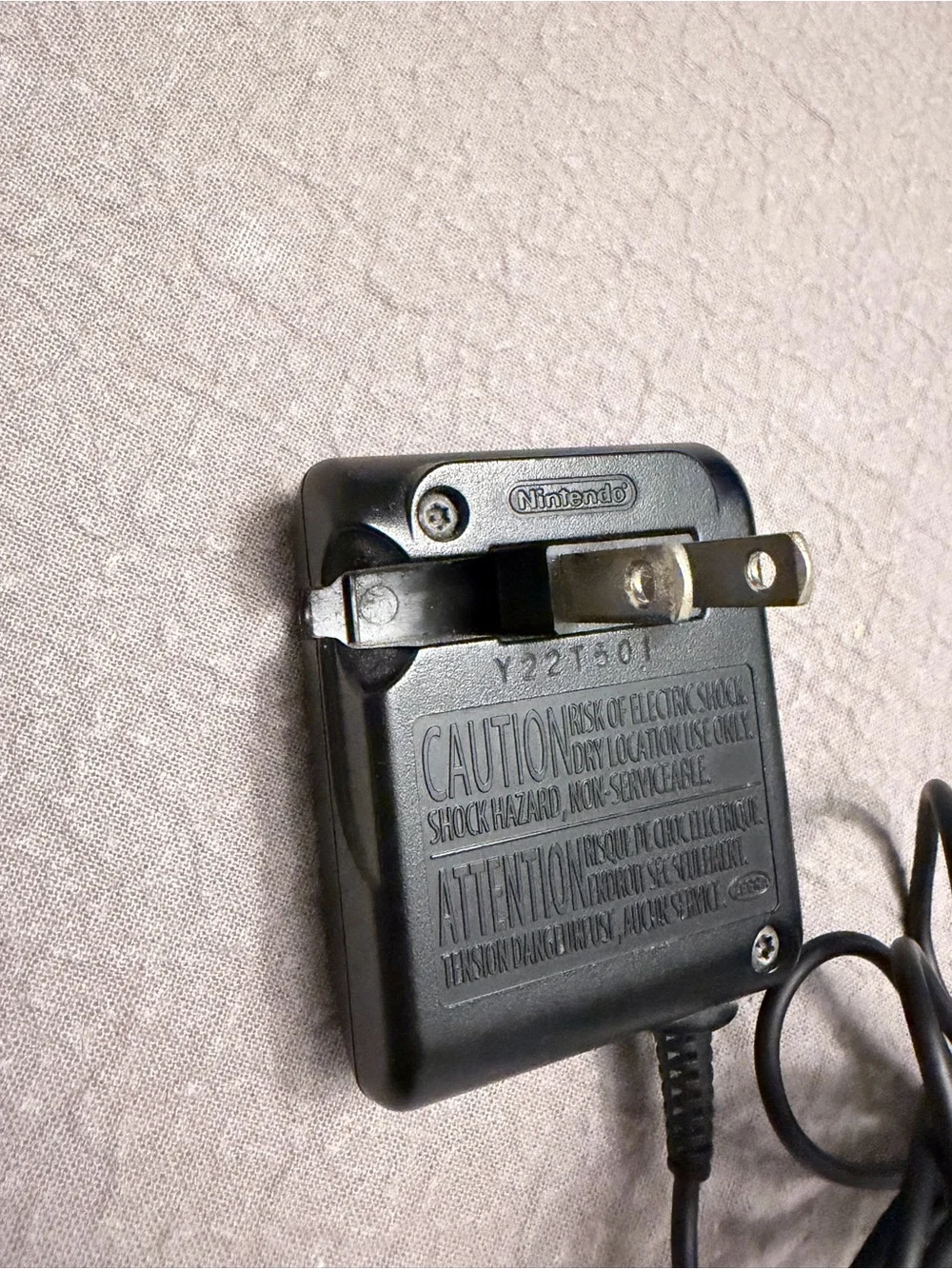 Authentic OEM Nintendo Game Boy Advance GBA SP DS Orig Charger NTR-002 JPN/USA